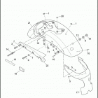 XL883N 4LE2 IRON 883 (2017) FENDERS, REAR - XL883N, XL1200X (CANADA ONLY), XL8...