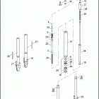 VRSCDX 1HHH VRSCDX NIGHT ROD SPECIAL (2016) FORK, FRONT