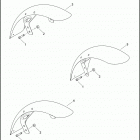 FXDF 1GY4 DYNA FAT BOB (2017) FENDERS, FRONT