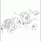 FXSE 1TG9 CVO PRO STREET BREAKOUT (2017) CRANKCASE AND ENGINE OIL FILTER - TWIN CAM 110&tra...