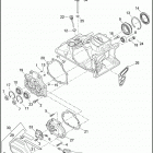 FLHTP 1FMC ELECTRA GLIDE STANDARD POLICE (2017) TRANSMISSION BEARINGS AND COVERS