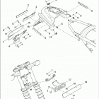 XG750 4NBB STREET 750 (2017) LICENSE PLATE BRACKETS