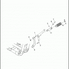 XL1200X 1LC3 FORTY-EIGHT (2016) FOOTRESTS, RIDER, FORWARD-CONTROL