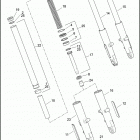 FLHTKSE 1TEF CVO LIMITED (2017) FORK, FRONT