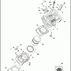 XG750 4NBB STREET 750 (2017) CYLINDERS, HEADS AND VALVES