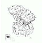 FLHTK 1KED ULTRA LIMITED (2017) ENGINE ASSEMBLY, TWIN-COOLED&trade;