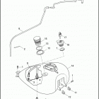 FLHXSE 1PXF CVO STREET GLIDE (2017) Топливный бак