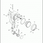 FLHTKSE 1TEF CVO LIMITED (2017) AUXILIARY  /  FOG LAMPS AND TURN SIGNAL, FRONT