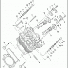 VRSCF 1HPH V-ROD MUSCLE (2017) CYLINDER HEADS, CAMSHAFTS AND VALVES