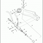 XG750 4NBB STREET 750 (2017) BRAKE, MASTER CYLINDER, REAR