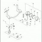FLHP 1FHC ROAD KING POLICE (2017) EMERGENCY LAMPS AND TURN SIGNALS, FRONT - FLHP