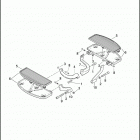 FLHTP 1FMC ELECTRA GLIDE STANDARD POLICE (2017) FOOTBOARDS