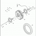 FXSE 1TG9 CVO PRO STREET BREAKOUT (2017) Колесо переднее