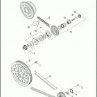 FLSS 1JS9 SLIM S (2017) BELT, CHAINS AND SPROCKETS