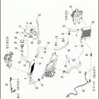 FLHTCUTG 1MAD TRI GLIDE ULTRA (2017) RADIATOR, COOLANT HOSES AND BOTTLE, TWIN-COOLED&tr...