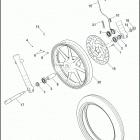 XG750 4NBB STREET 750 (2017) Колесо переднее
