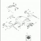 XG750 4NBB STREET 750 (2017) TAIL LAMP AND TURN SIGNALS, REAR