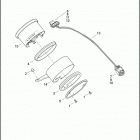FLHP 1FHC ROAD KING POLICE (2017) SPEEDOMETER AND BRACKET - FLHP