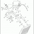 VRSCF 1HPH V-ROD MUSCLE (2013) COOLANT HOSES &  BOTTLE