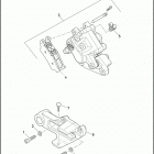 XG750 4NBB STREET 750 (2017) BRAKE CALIPER, REAR