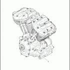 FLHTKSE 1TEF CVO LIMITED (2017) ENGINE ASSEMBLY