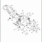VRSCF 1HPH V-ROD MUSCLE (2013) FRAME & JIFFY STAND