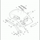 FXSE 1TG9 CVO PRO STREET BREAKOUT (2017) FENDER, REAR