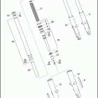 FLHTKL 1KKD ULTRA LIMITED LOW (2017) FORK, FRONT, LEFT AND RIGHT - LOW