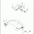 FLHTKSE 1TEF CVO LIMITED (2017) Задний фонарь