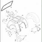 FLHTCUTG 1MAD TRI GLIDE ULTRA (2017) BODY ASSEMBLY AND SIDE COVERS - FLHTCUTG