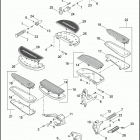 FLSTC 1BW5 HERITAGE SOFTAIL CLASSIC (2013) FOOTRESTS & FOOTBOARDS
