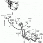 XG750 4NBB STREET 750 (2017) WIRING HARNESS, MAIN ABS (REAR UPPER)