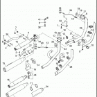 FXDB 1GX4 DYNA STREET BOB (2017) EXHAUST SYSTEM - FXDB (ASIA-PACIFIC, AUSTRALIA, BR...