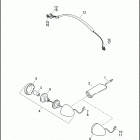 XL883N 4LE2 IRON 883 (2017) TAIL LAMPS AND TURN SIGNALS, REAR - XL883L, XL883N...