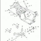 FLRT 1MCC FREEWHEELER (2017) FRAME, INTERMEDIATE AND FORK, REAR