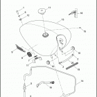 XG750 4NBB STREET 750 (2017) Топливный бак