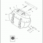 FLSTC 1BWV HERITAGE SOFTAIL CLASSIC (2017) SADDLEBAGS - FLSTC
