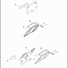 FLHTP 1FMC ELECTRA GLIDE STANDARD POLICE (2017) LICENSE PLATE BRACKETS