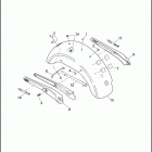 FXDL 103 1GNM LOW RIDER 103 (2017) FENDERS, REAR - FXDL
