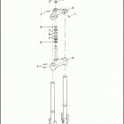 VRSCF 1HPH V-ROD MUSCLE (2013) FORK, FRONT BRACKET