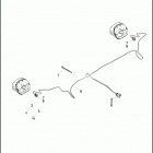 FLRT 1MCC FREEWHEELER (2017) WIRING HARNESS, TURN SIGNALS AND LIGHTS, REAR - DO...