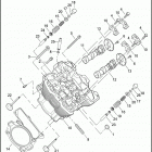 VRSCF 1HPH V-ROD MUSCLE (2013) CYLINDER HEADS, CAMSHAFTS & VALVES