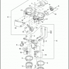 VRSCF 1HPH V-ROD MUSCLE (2014) Корпус Дросселя
