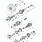 FLHTKSE 1TEN CVO LIMITED (2016) TRANSMISSION GEARS