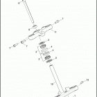 XG500 4NAA STREET 500 (2015) FORK BRACKETS, FRONT