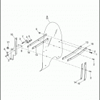 FLHTCU 1FCM ULTRA CLASSIC (2014) WINDSHIELD - FLHR & FLHRC