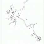 XG500 4NAA STREET 500 (2016) BRAKE CONTROL, FRONT