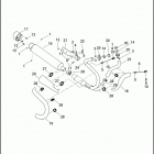 XG500 4NAA STREET 500 (2015) Глушитель