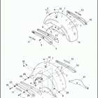 FLD 103 1GZM DYNA SWITCHBACK (2016) FENDERS, REAR - FLD AND FXDL