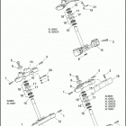 XL1200CX 1LM3 ROADSTER (2016) FORK BRACKETS, FRONT